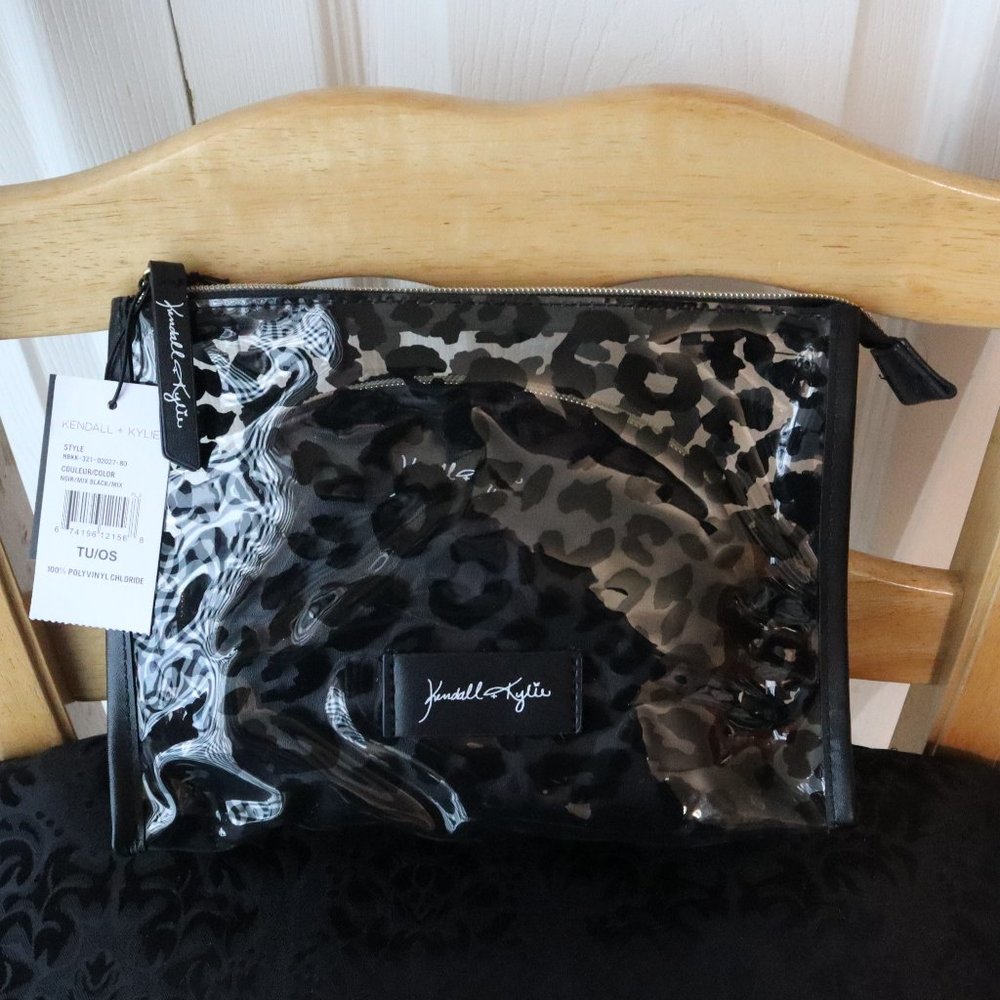 Kendall + Kylie | Two Piece Cosmetic Bag | OS